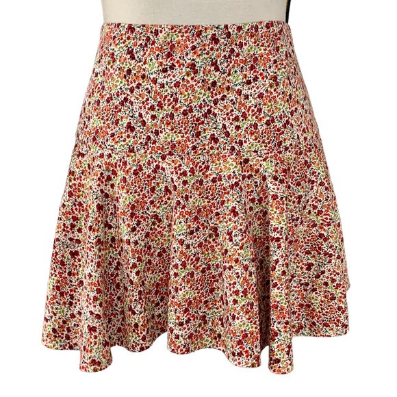 Thakoon Addition Ditsy Floral Flounce Mini Skirt Size 2 - Picture 2 of 9